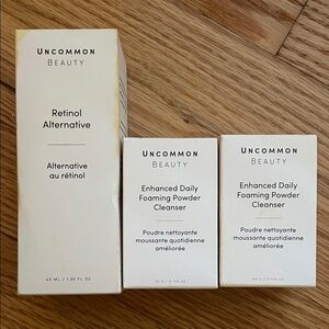 Uncommon Beauty - Retinol Alternative & Foaming Cleanser